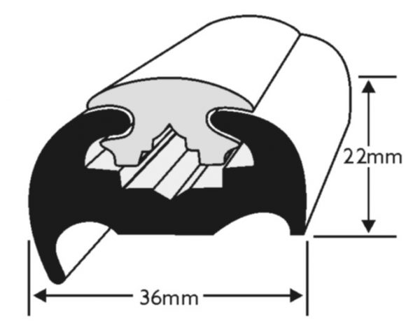 PVC 370 Boat Fendering Profile