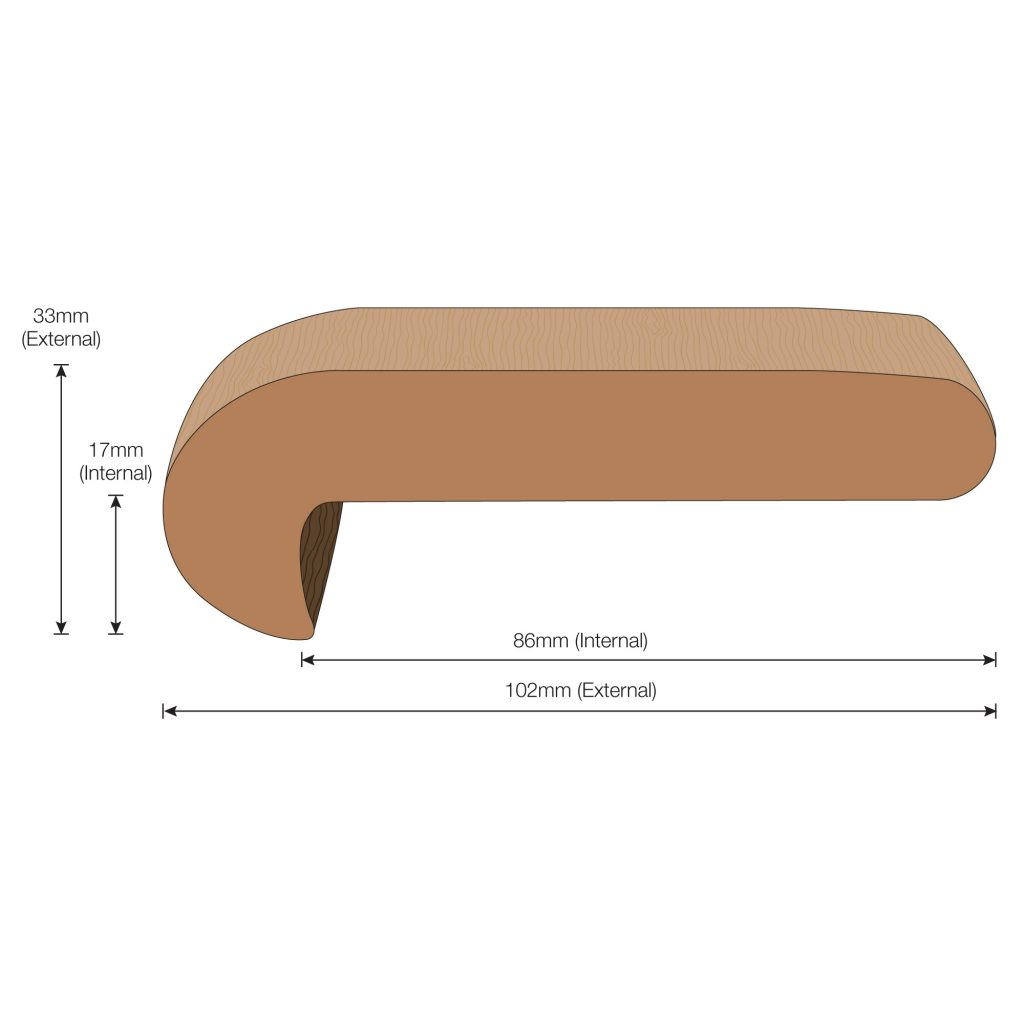 102mm Capping Rail - Flexiteek Web Store